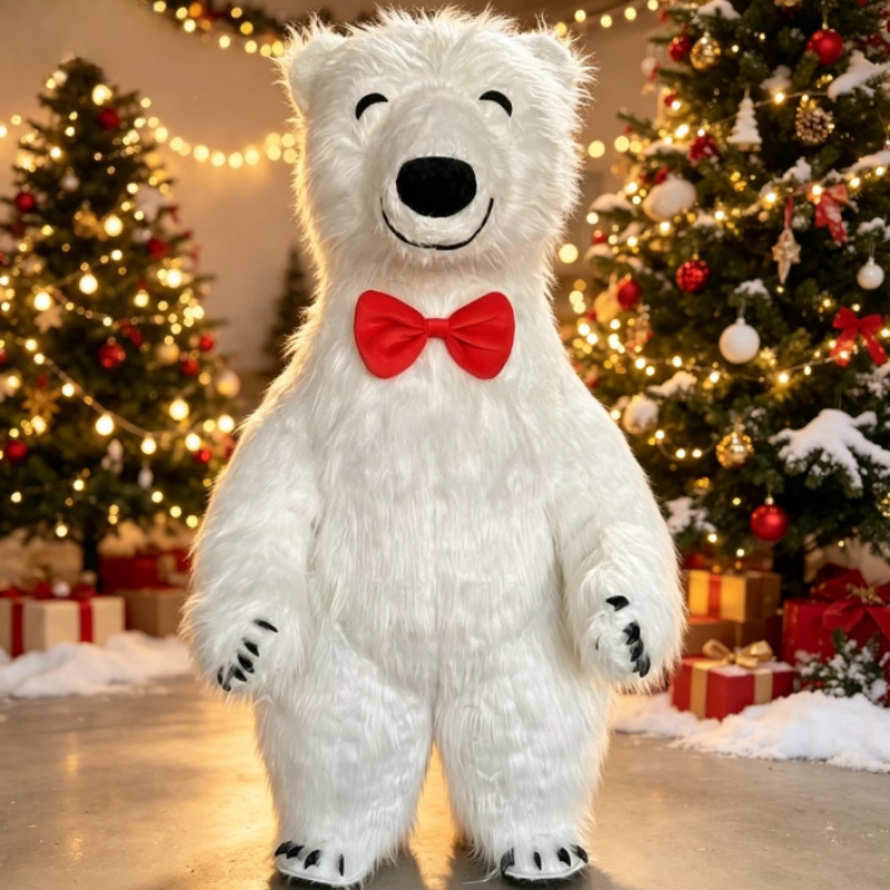 Suits - Costume da Mascotte Gigante Gonfiabile Orso