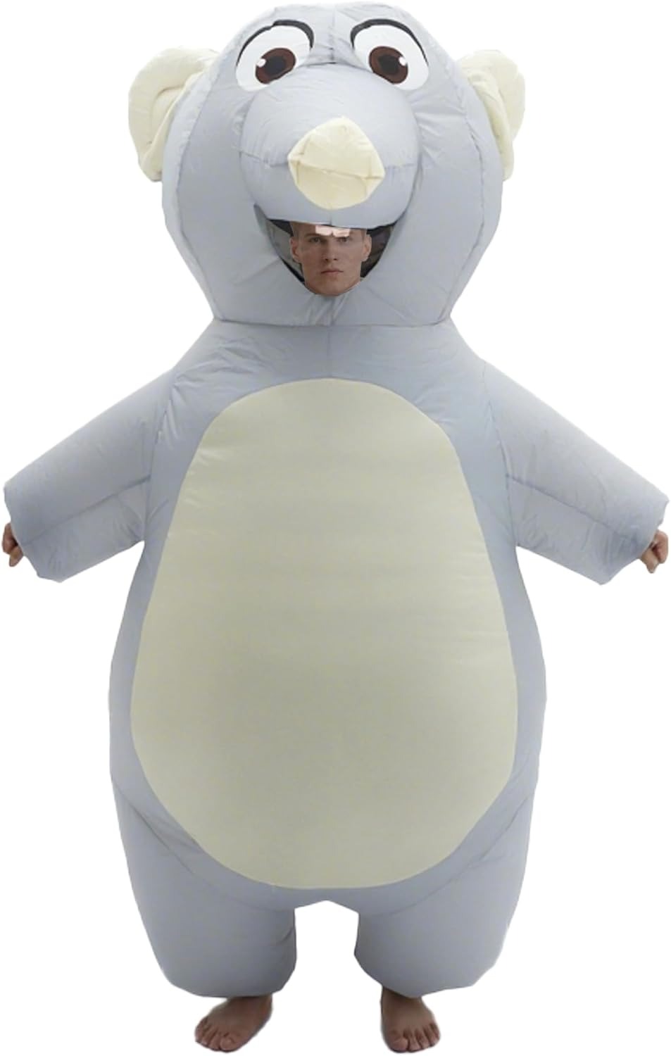 Suits - Costume da topo gonfiabile per adulti,