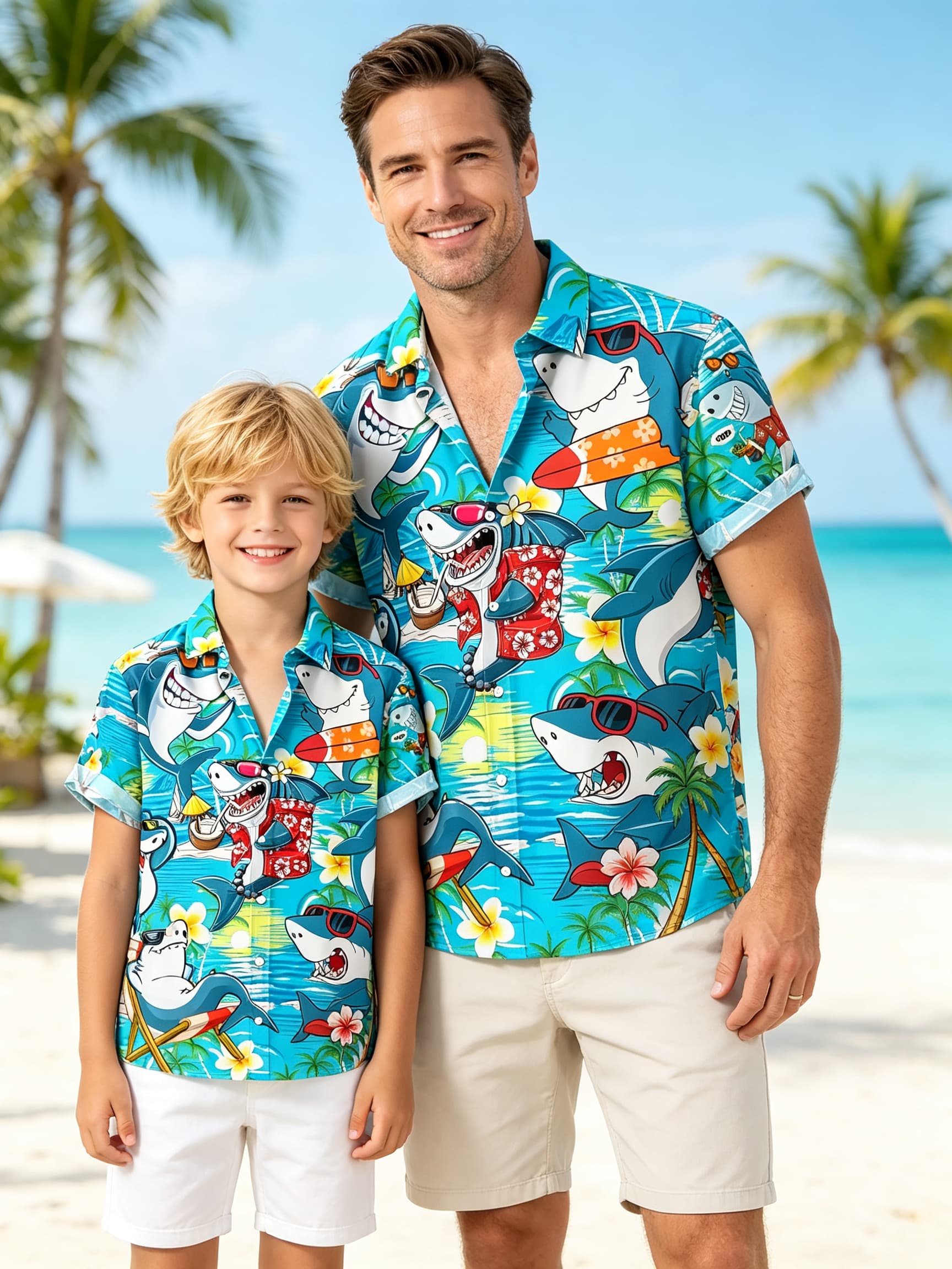 Vintage Hawaiian Floral Shirt - Camicia a maniche corte con motivo
