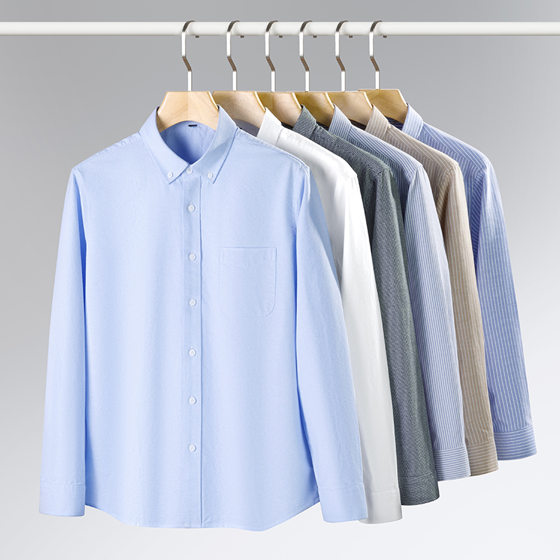 Camicia Oxford da uomo nuova p - Oxford Cotton Casual Shirt Business recensione e prezzo