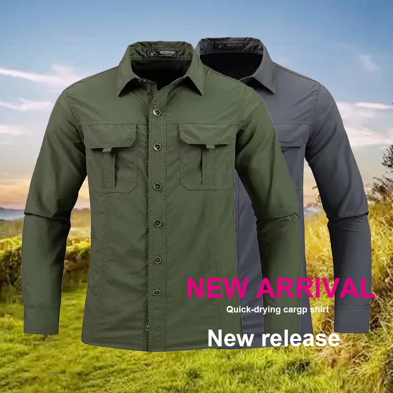 Camicia da uomo leggera ad asc - Tactical Military Shirt Cargo recensione e prezzo